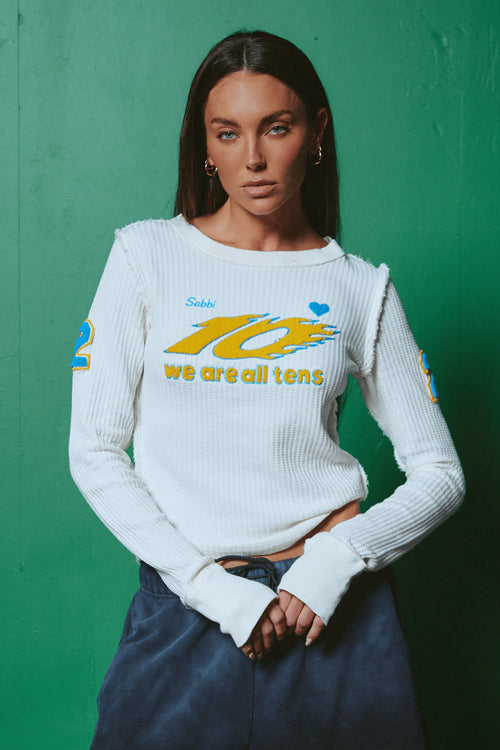 The Ten On Repeat Top | Off White