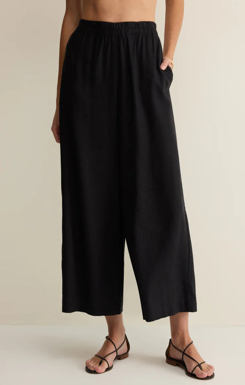 Scout Linen Pants | Black