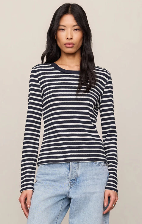 Arlet Stripe Thermal Top | Eclipse