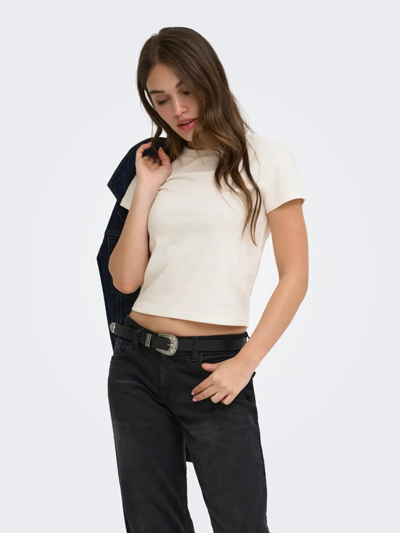 Superior Crewneck Tee | Cloud Dancer