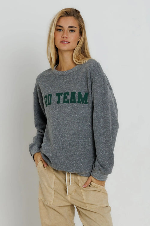 Go Team Oversized Crew | Green