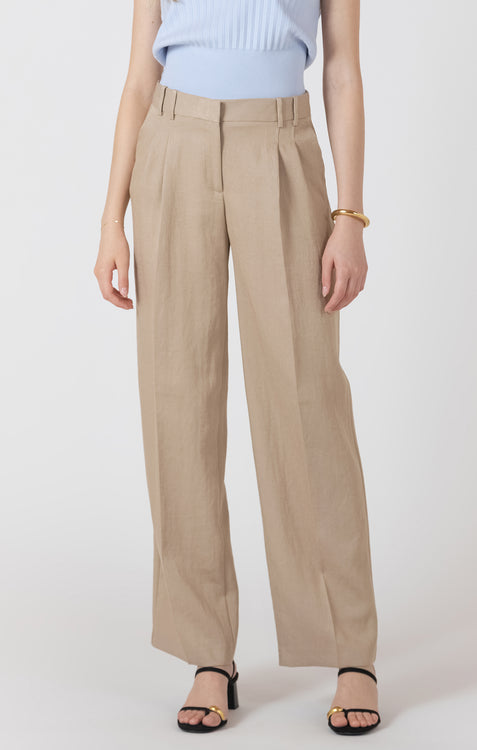 Pleat Trouser Pant | Sandy Shore