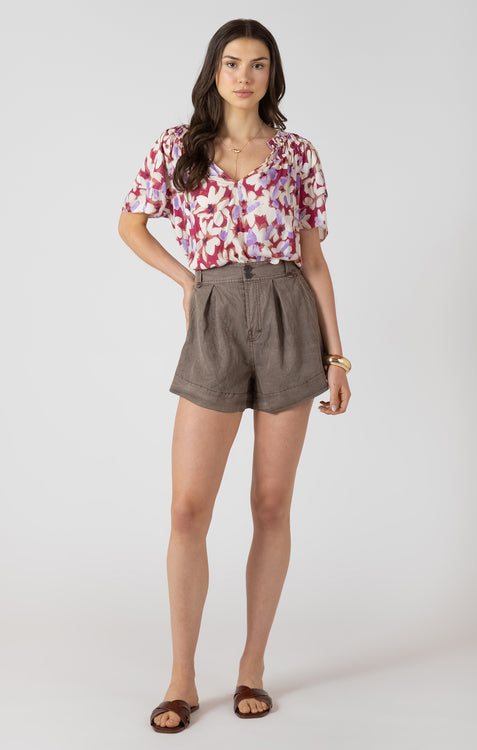 Relaxed Short | Mocha