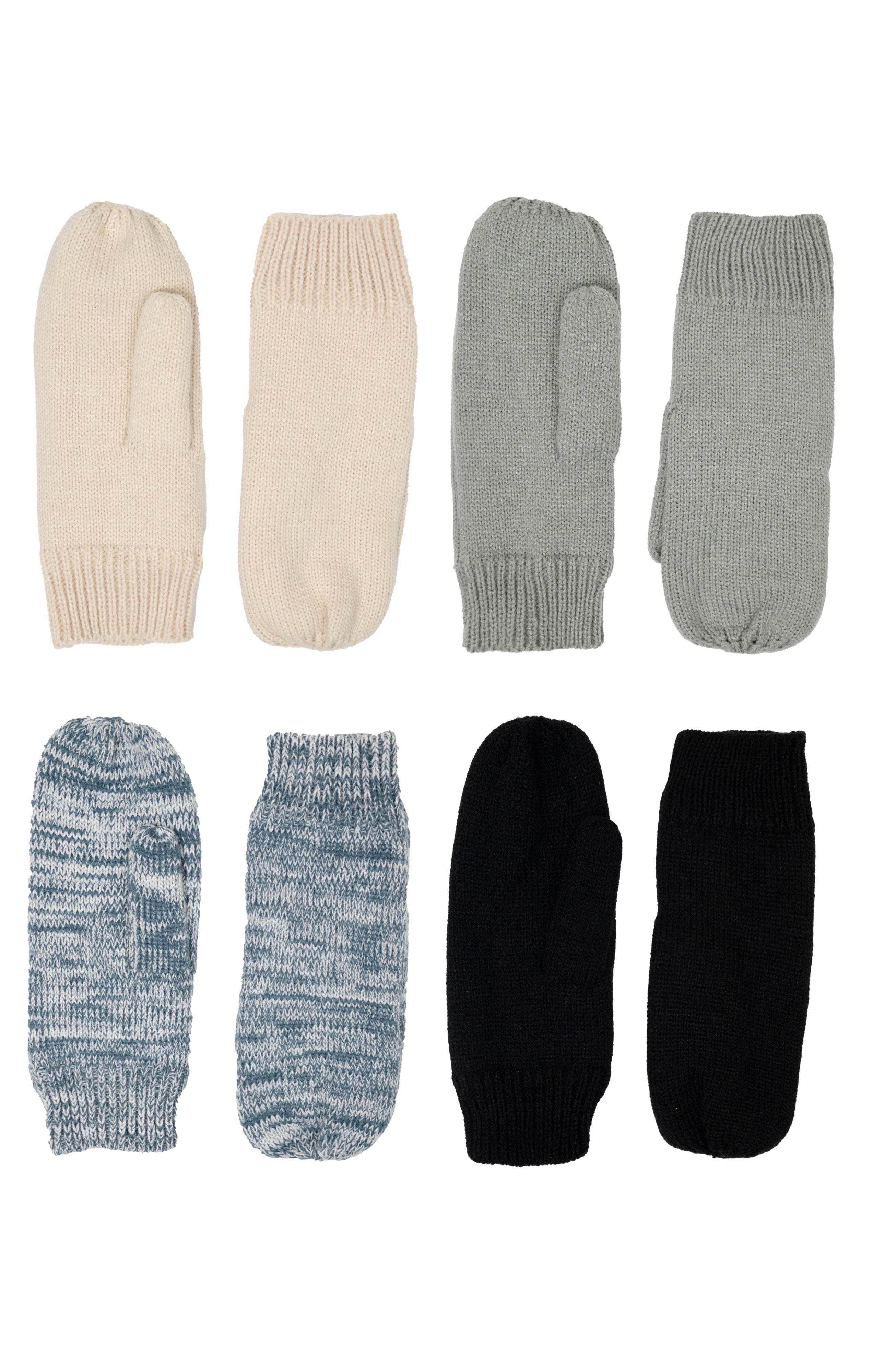 Ladies knitted deals mittens