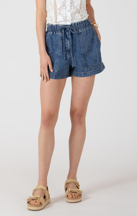 Harbor Denim Short | Medium Blue Wash