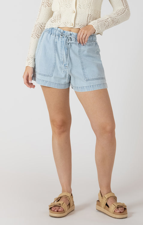 Harbor Denim Short | Bleached Wash