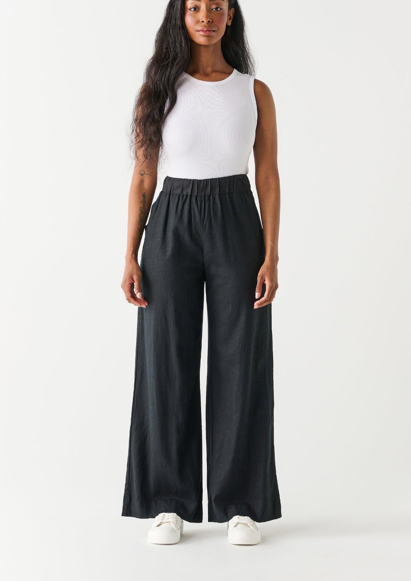 Dex Wide Leg Leather Pants – BK's Brand Name Clothing