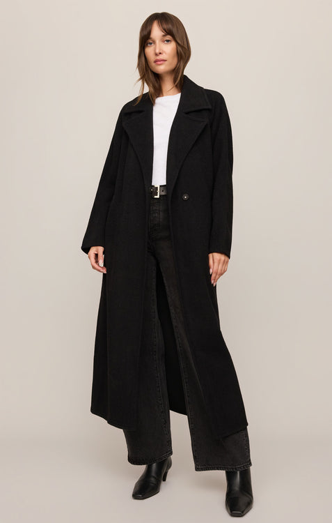 Crosby Cocoon Coat | Black