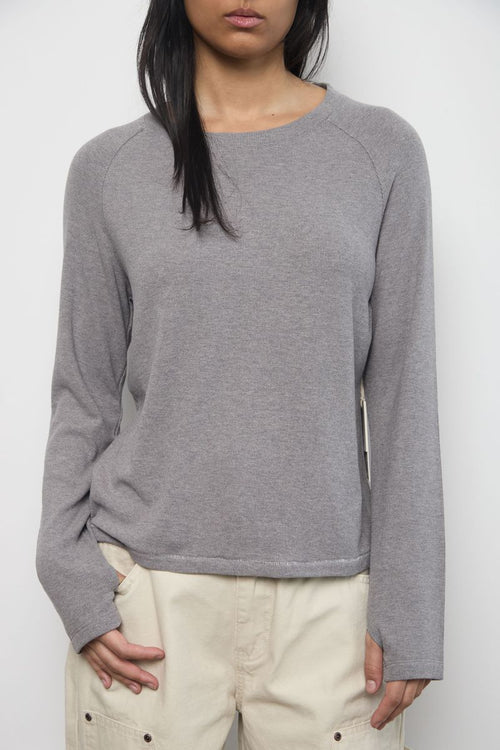 Warm Routine Top | Heather Grey