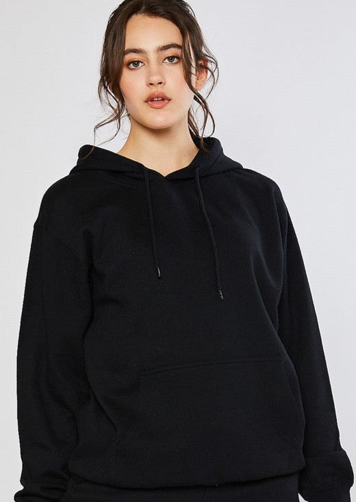 Bella Oversized Hoodie | Black