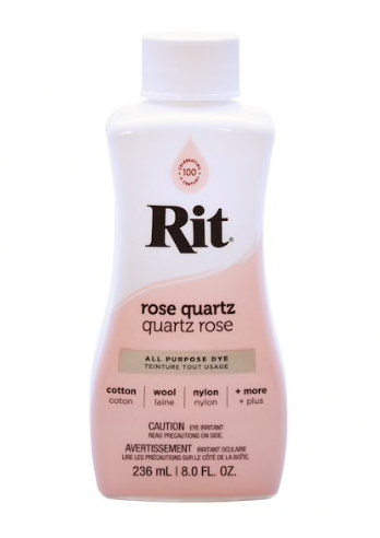 Rit All Purpose Liquid Dye - Rose Quartz - 236 ml (8 oz) – Rit Dye Canada