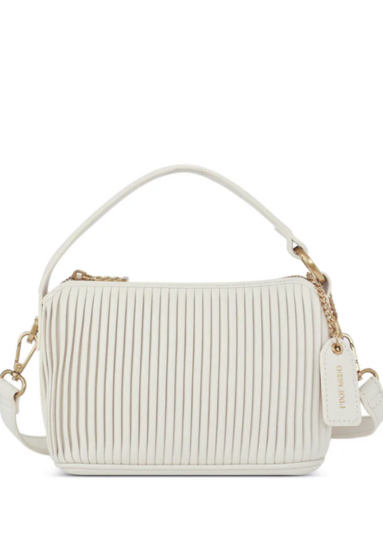 Coconut Pleats Bag